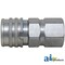 A & I Products Coupler, Female Flat Face;  FEM Series, ISO16028 6" x4" x1" A-FEM-501-8FP-NL-P - alternate 4